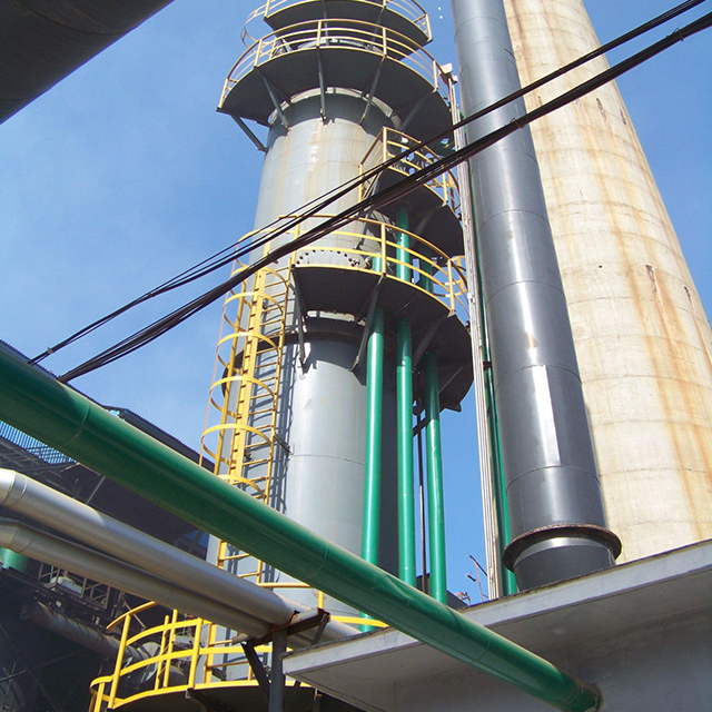 Desulfuración de gases de combustión semiseca por pulverización giratoria SDA